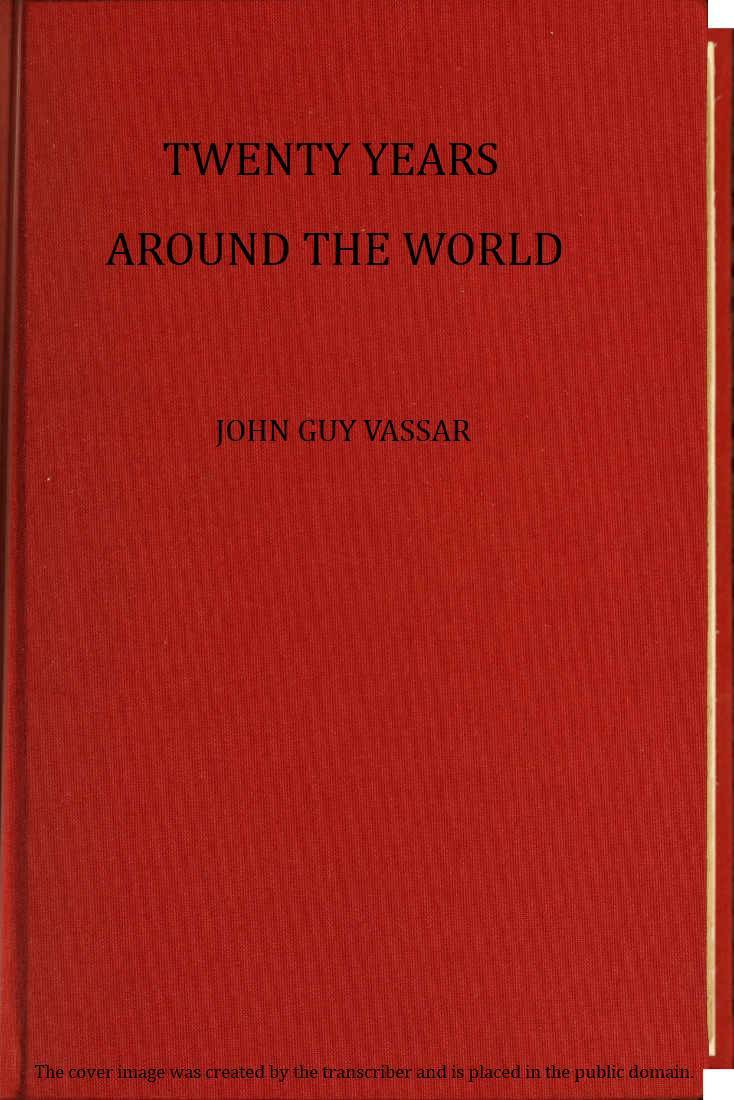 جلد کتاب Twenty years around the world