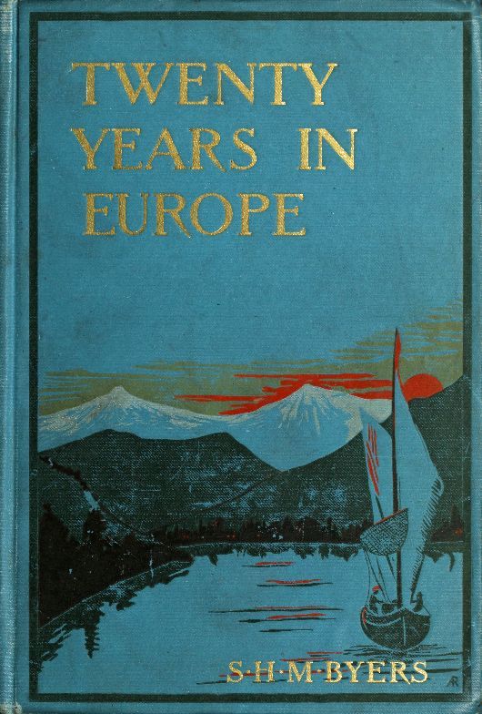 جلد کتاب Twenty Years in Europe: A Consul-General's Memories of Noted People