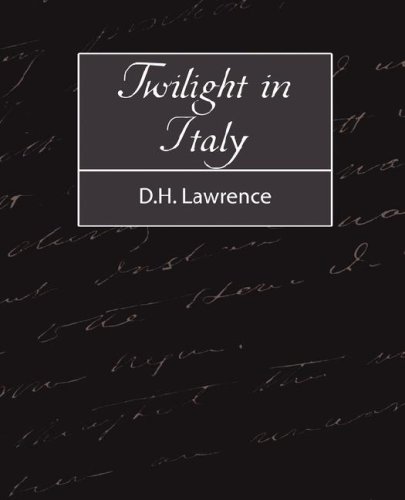 جلد کتاب Twilight in Italy