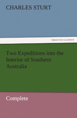 جلد کتاب Two Expeditions into the Interior of Southern Australia