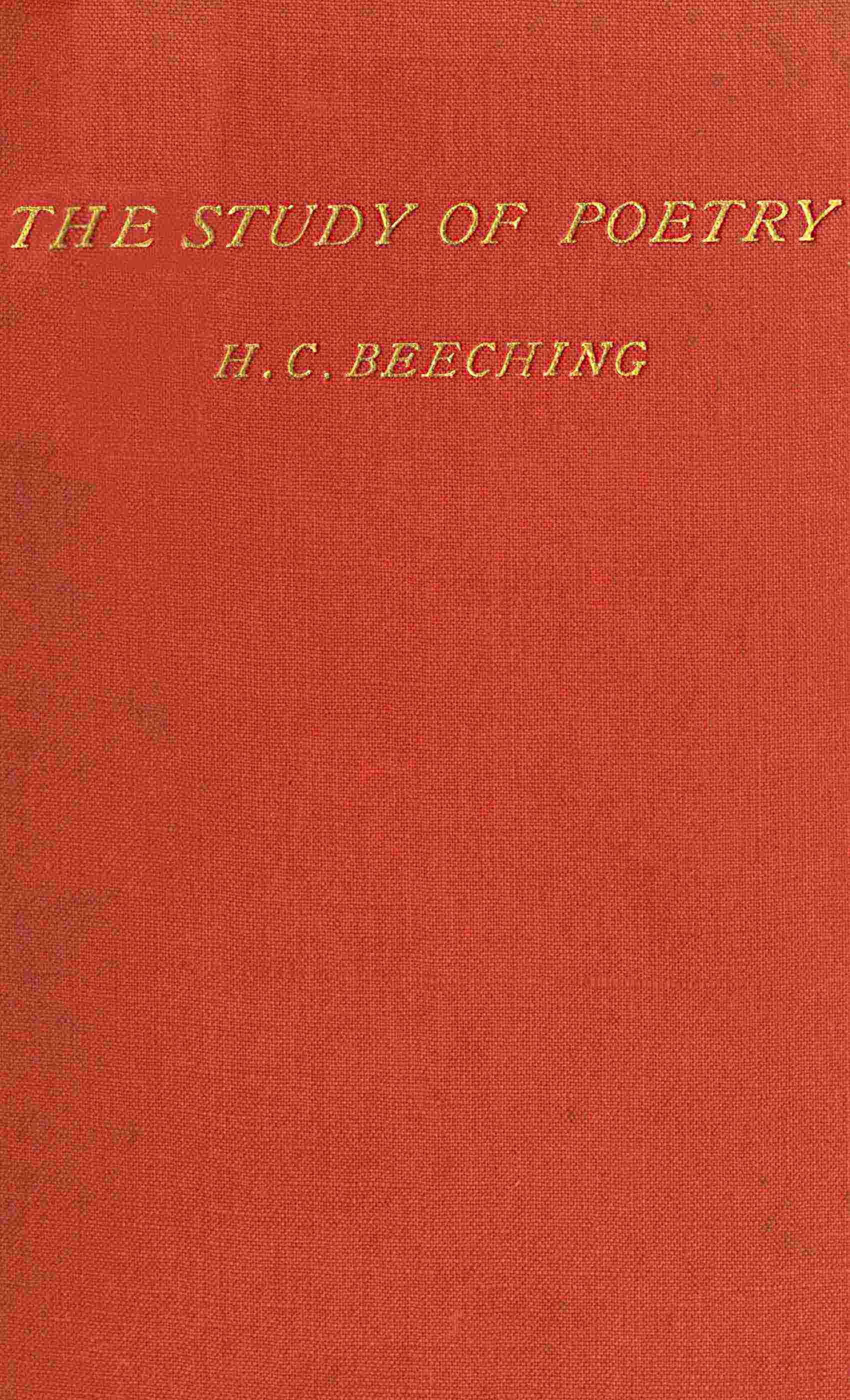 جلد کتاب Two Lectures Introductory to the Study of Poetry