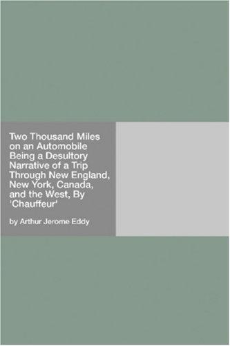 جلد کتاب Two Thousand Miles on an Automobile