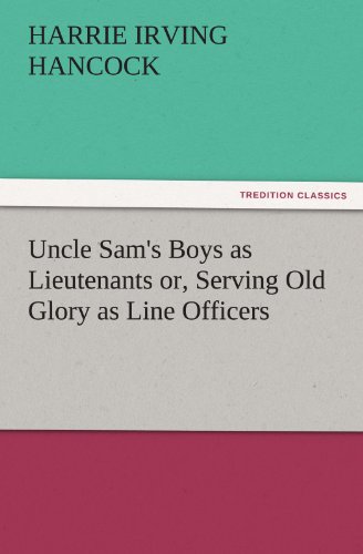 جلد کتاب Uncle Sam's Boys as Lieutenants