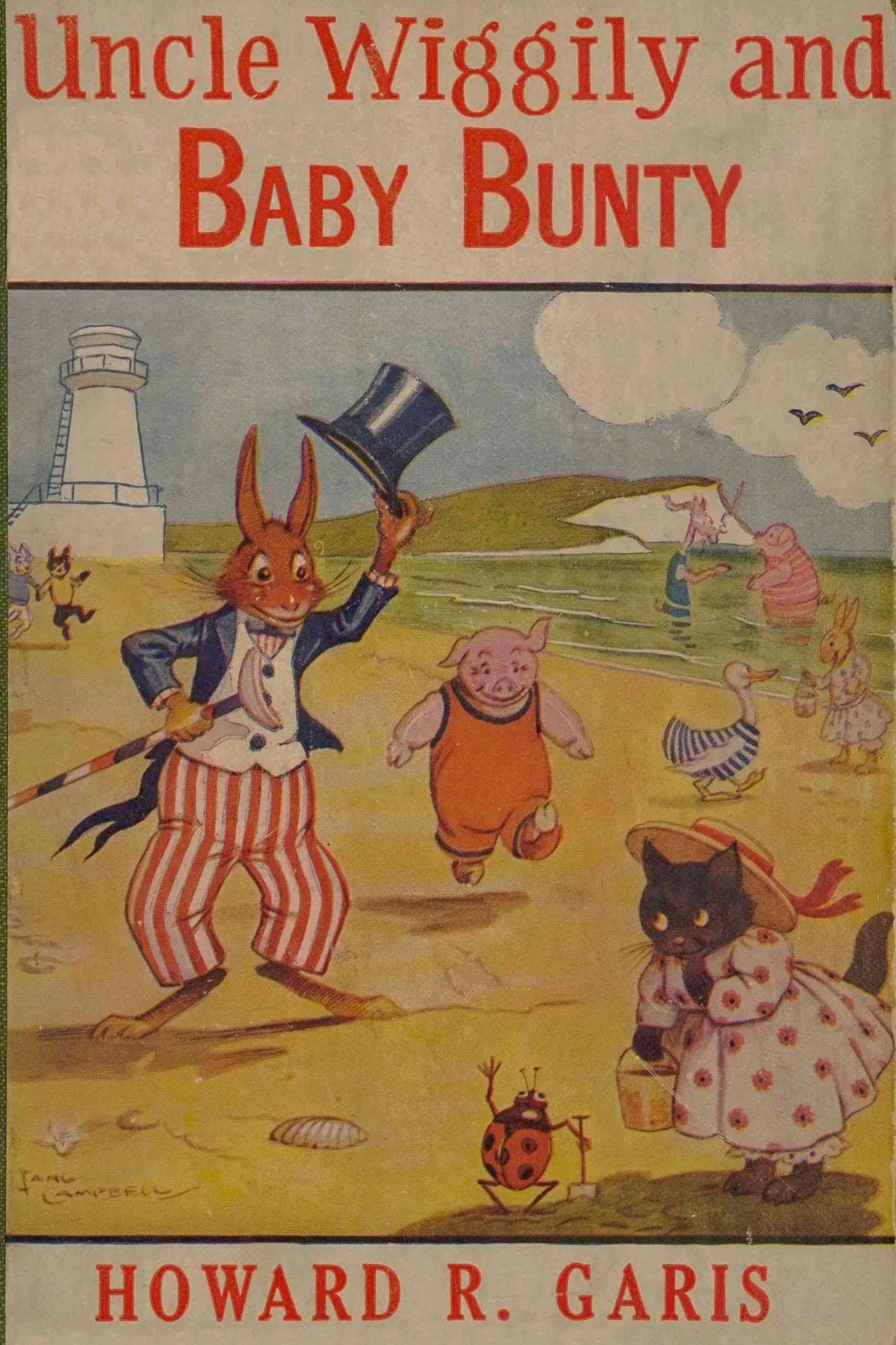 جلد کتاب Uncle Wiggily and Baby Bunty