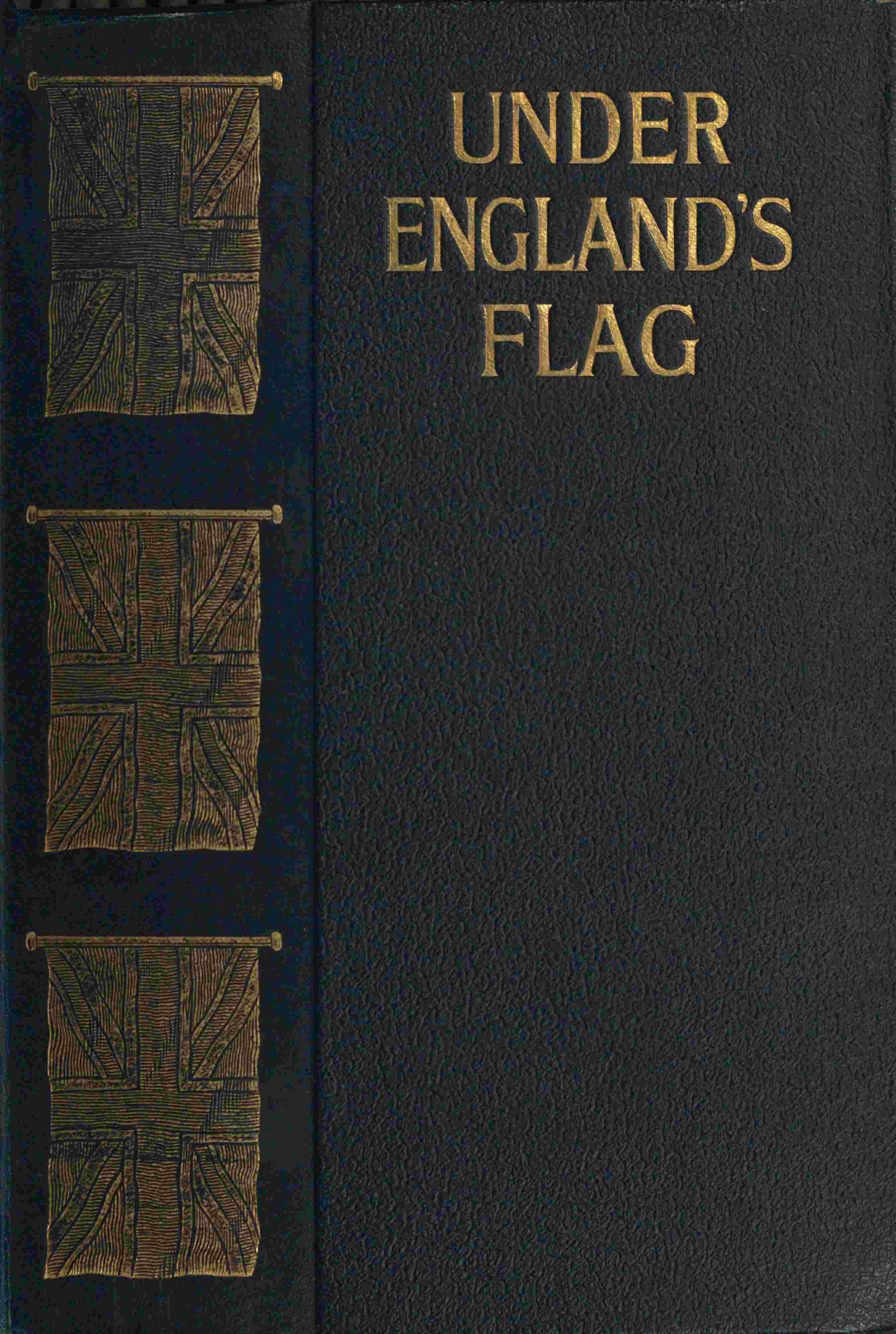 جلد کتاب Under England's Flag