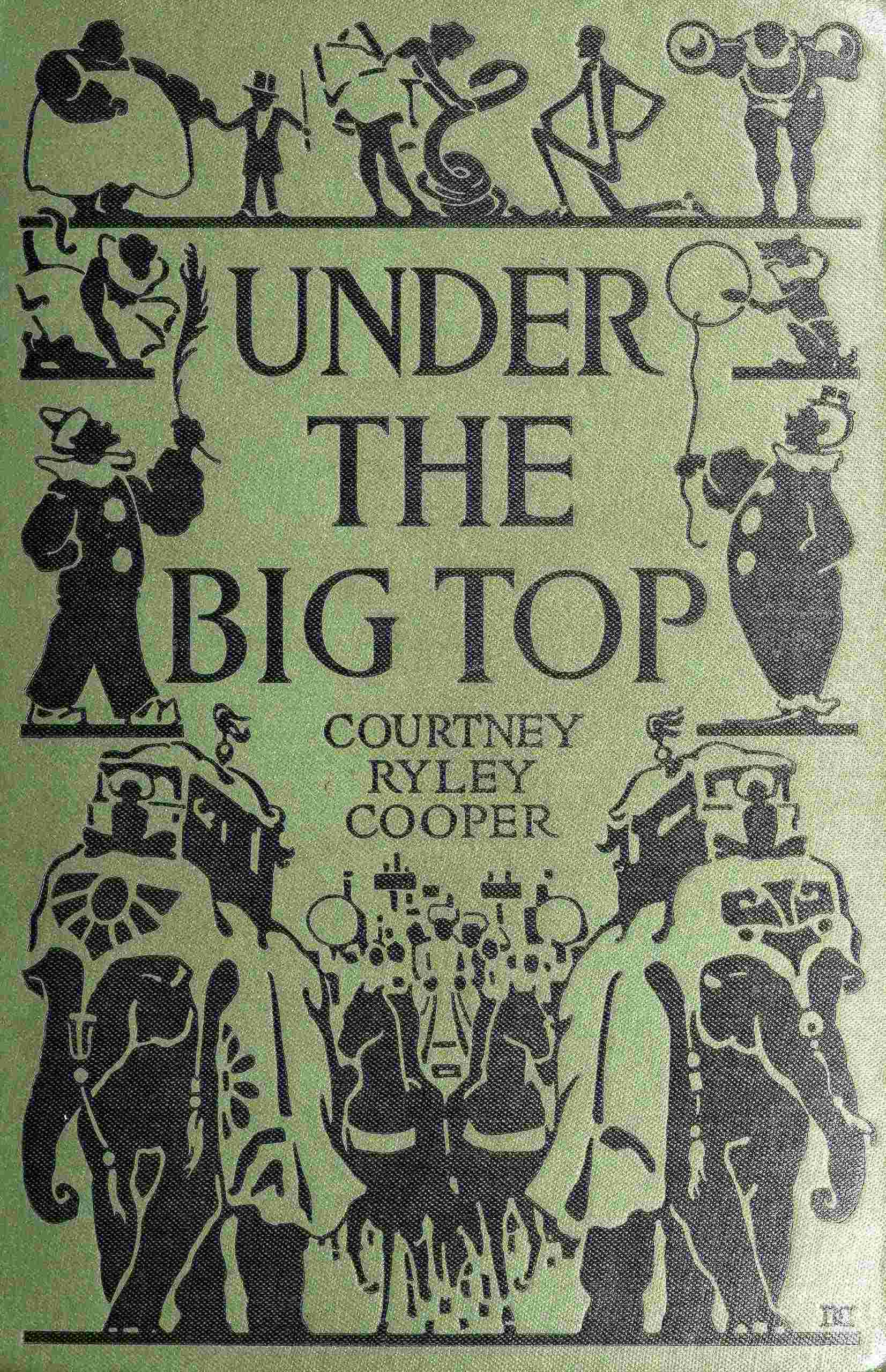 جلد کتاب Under the big top