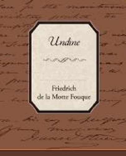 جلد کتاب Undine
