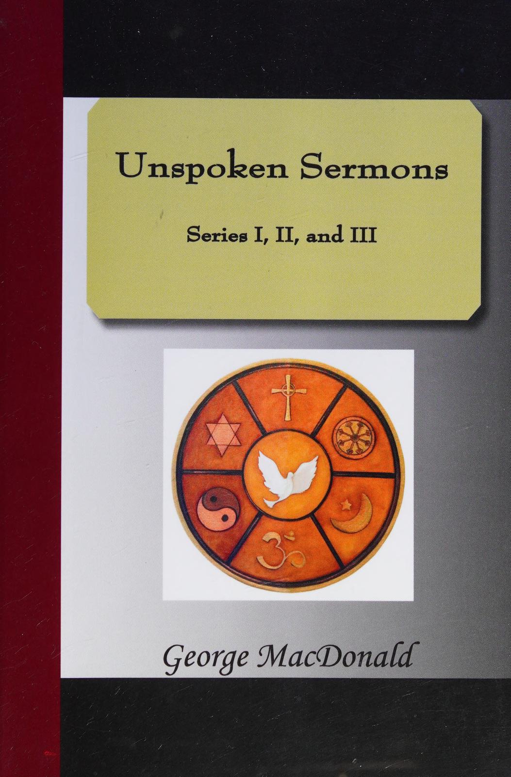 جلد کتاب Unspoken Sermons