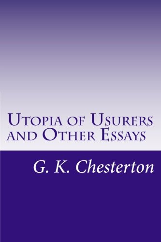 جلد کتاب Utopia of Usurers and Other Essays