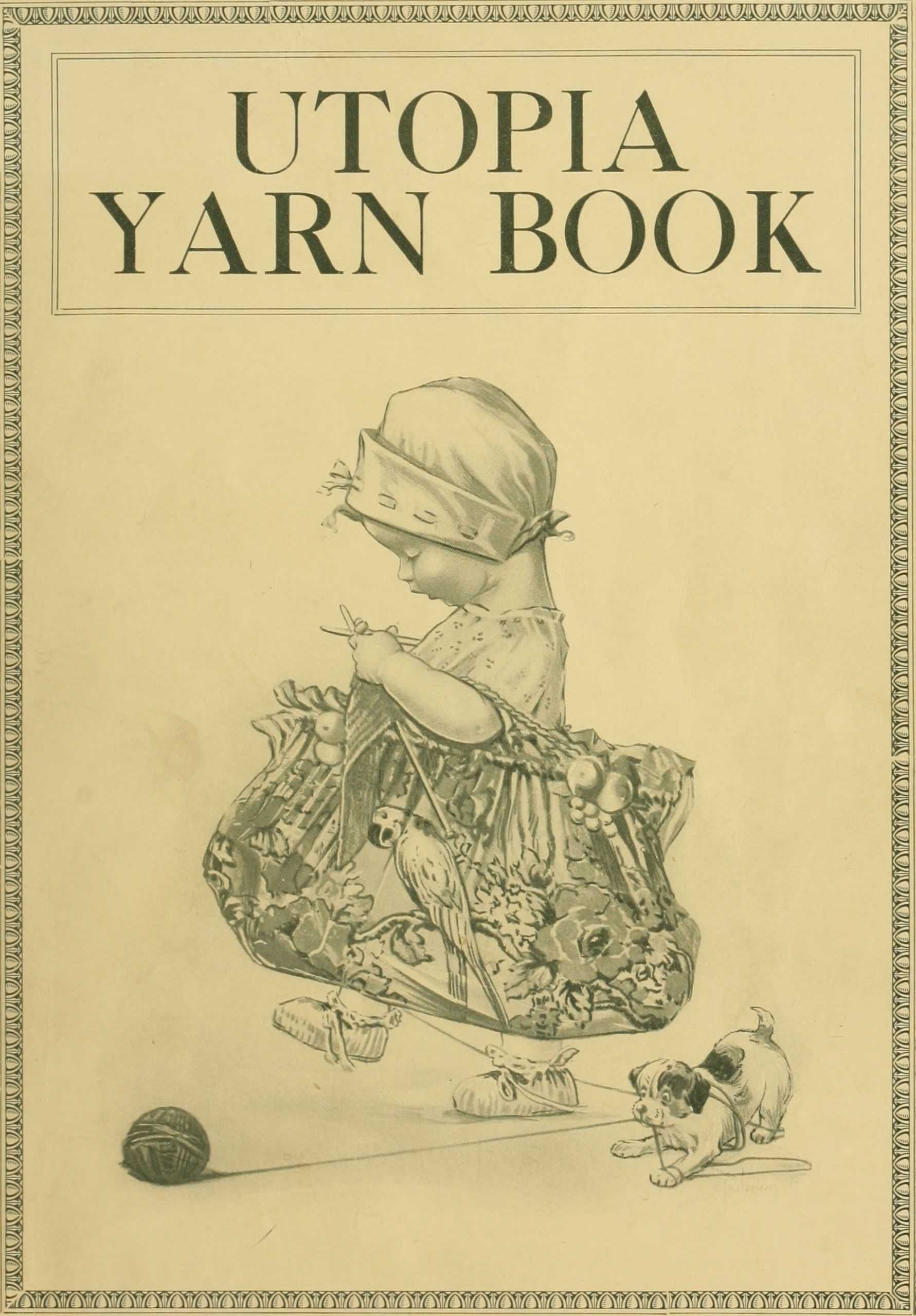 جلد کتاب Utopia Yarn Book
