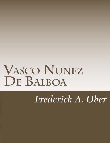 جلد کتاب Vasco Nuñez de Balboa