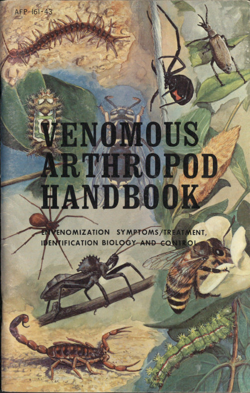 جلد کتاب Venomous Arthropod Handbook