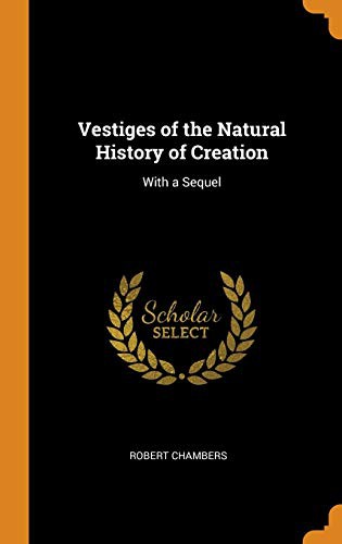 جلد کتاب Vestiges of the Natural History of Creation