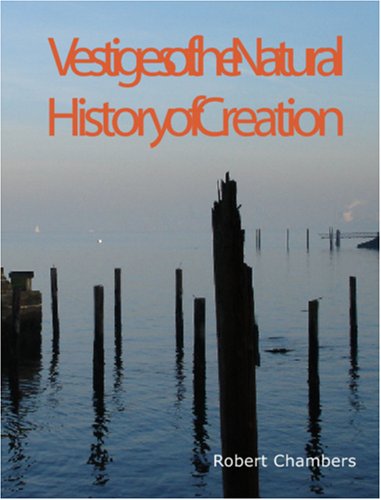 جلد کتاب Vestiges of the Natural History of Creation