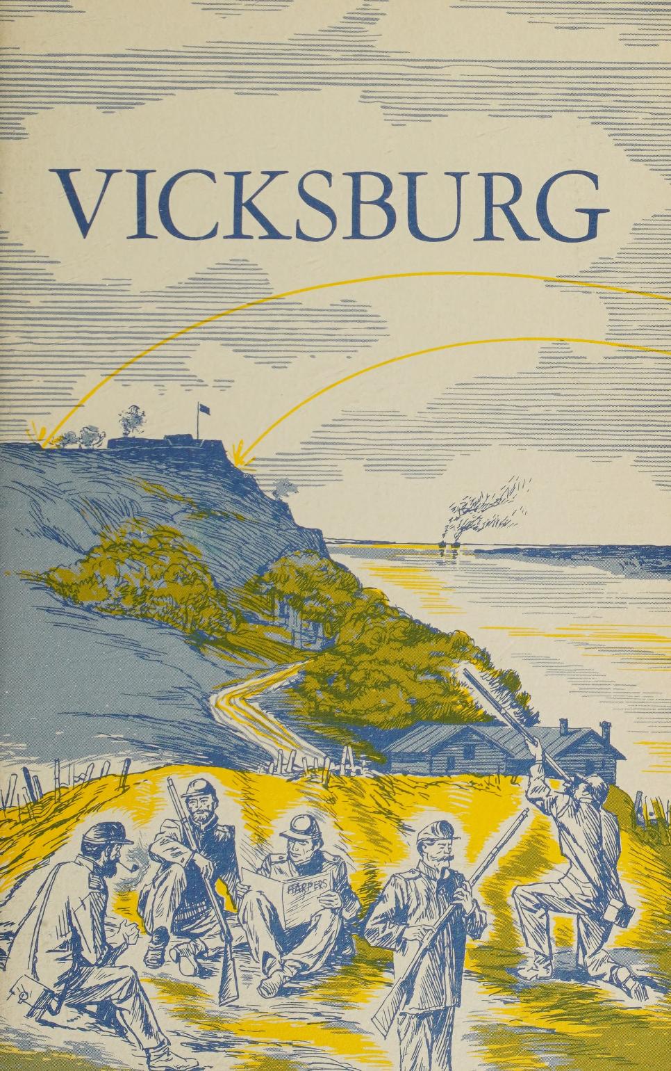 جلد کتاب Vicksburg National Military Park, Mississippi