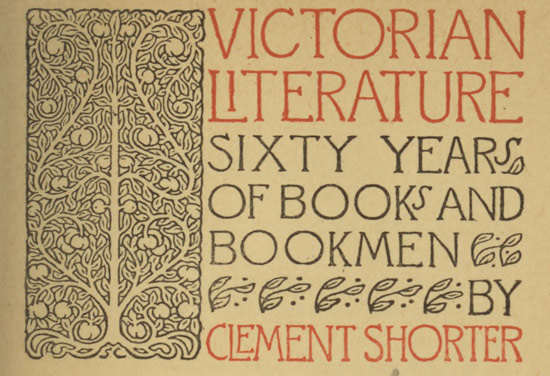 جلد کتاب Victorian Literature: Sixty Years of Books and Bookmen