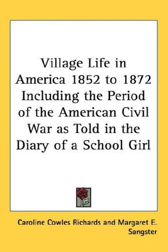 جلد کتاب Village Life in America 1852-1872