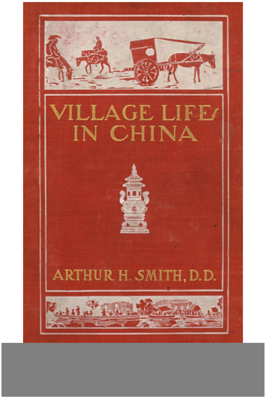 جلد کتاب Village Life in China: A Study in Sociology