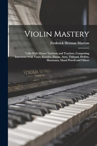 جلد کتاب Violin Mastery