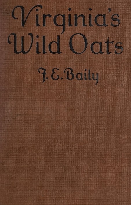 جلد کتاب Virginia's Wild Oats