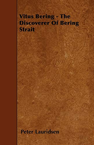جلد کتاب Vitus Bering: the Discoverer of Bering Strait