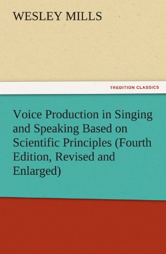 جلد کتاب Voice Production in Singing and Speaking