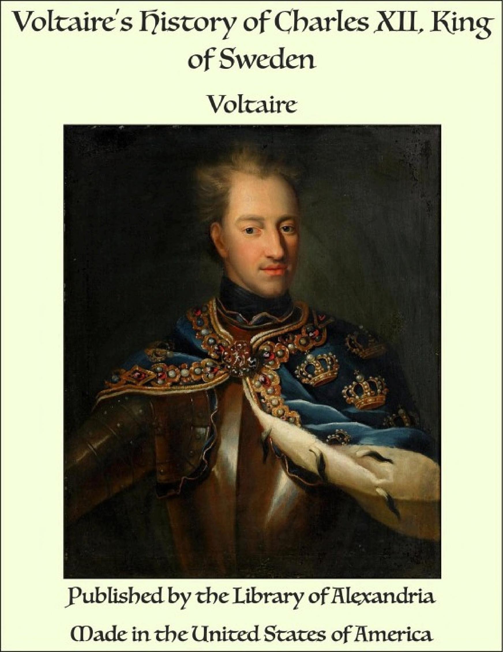 جلد کتاب History of Charles XII, King of Sweden