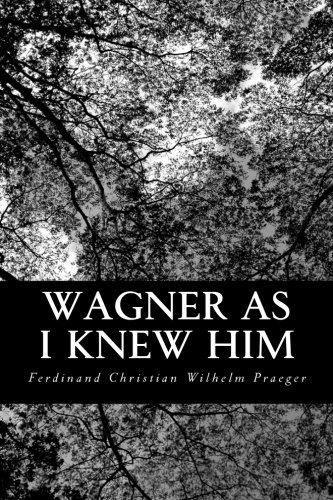 جلد کتاب Wagner as I Knew Him