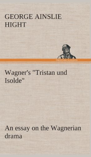 جلد کتاب Wagner's "Tristan und Isolde"