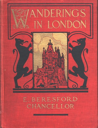 جلد کتاب Wanderings in London, Piccadilly, Mayfair, and Pall Mall