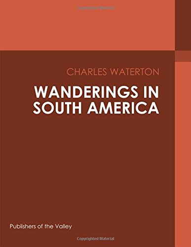 جلد کتاب Wanderings in South America