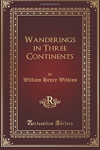 جلد کتاب Wanderings in Three Continents