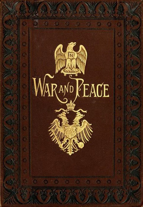 جلد کتاب War and Peace