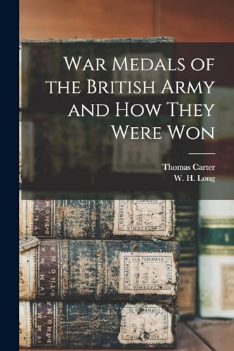 جلد کتاب War Medals of the British Army, and How They Were Won