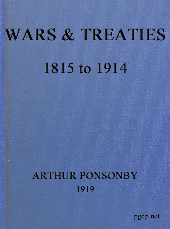 جلد کتاب Wars & Treaties, 1815 to 1914