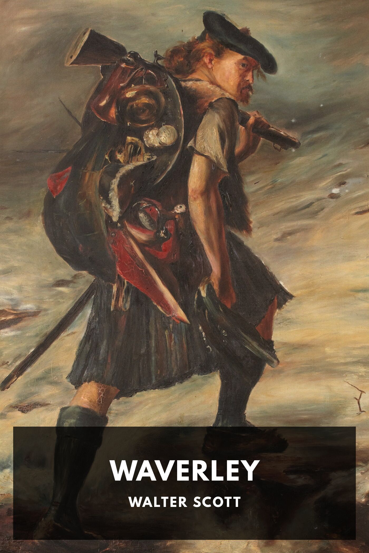جلد کتاب Waverley; or, 'Tis Sixty Years Since