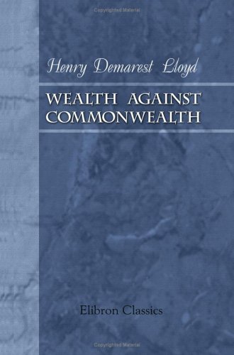 جلد کتاب Wealth Against Commonwealth
