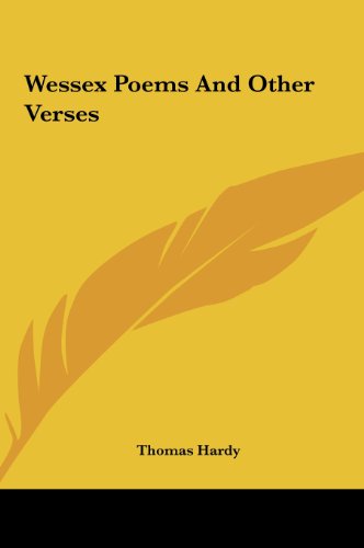 جلد کتاب Wessex Poems and Other Verses