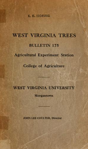 جلد کتاب West Virginia Trees