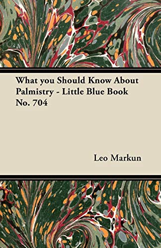 جلد کتاب What You Should Know About Palmistry