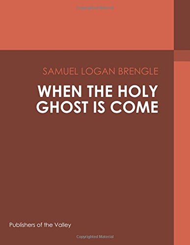 جلد کتاب When the Holy Ghost is Come