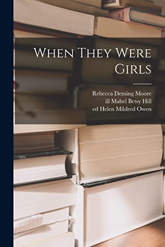جلد کتاب When They Were Girls
