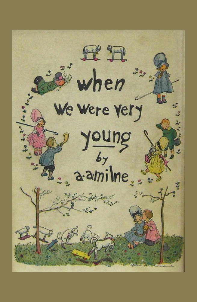 جلد کتاب When We Were Very Young
