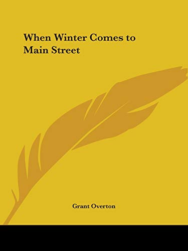 جلد کتاب When Winter Comes to Main Street