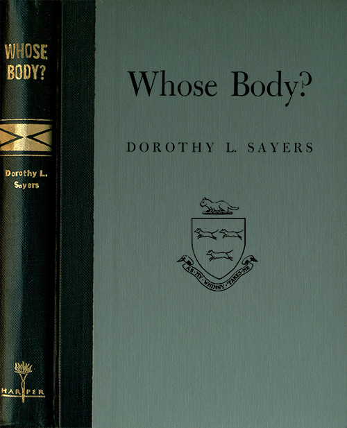 جلد کتاب Whose Body? A Lord Peter Wimsey Novel