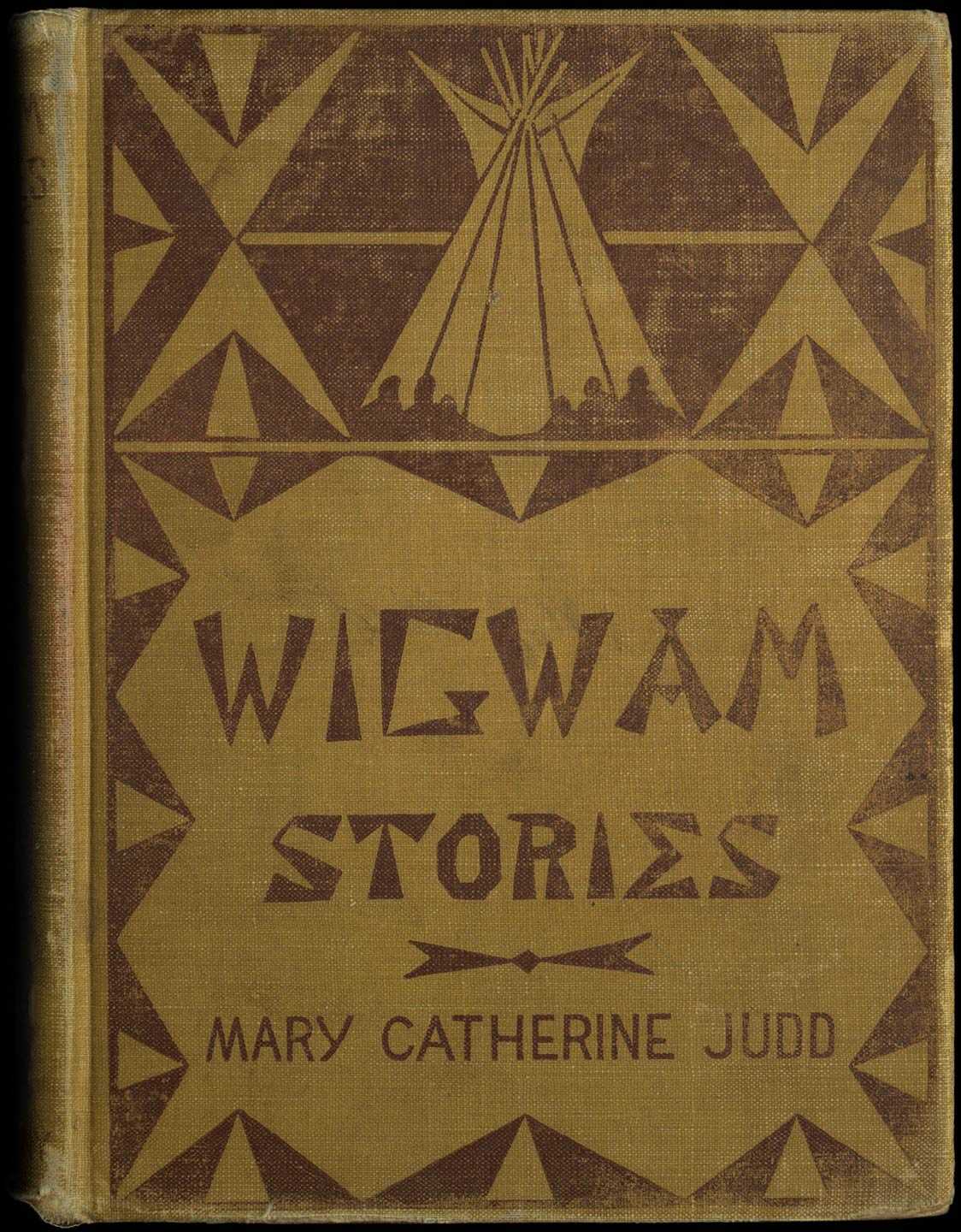 جلد کتاب Wigwam stories told by North American Indians
