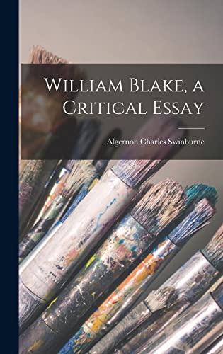 جلد کتاب William Blake: A Critical Essay