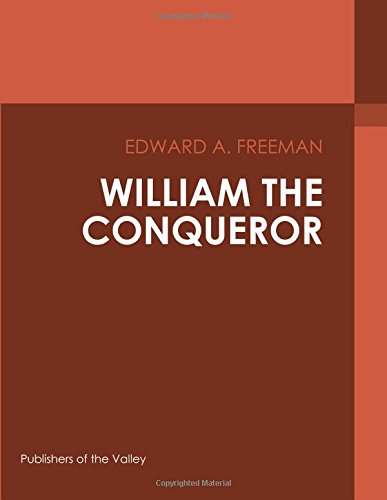 جلد کتاب William the Conqueror