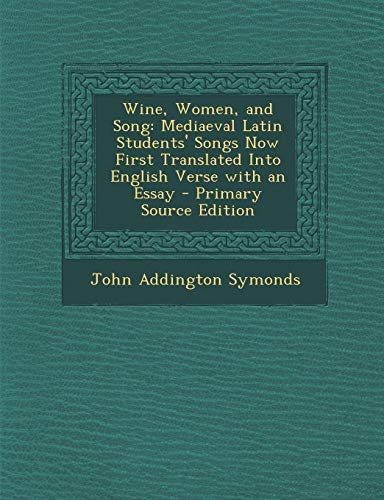 جلد کتاب Wine, Women, and Song