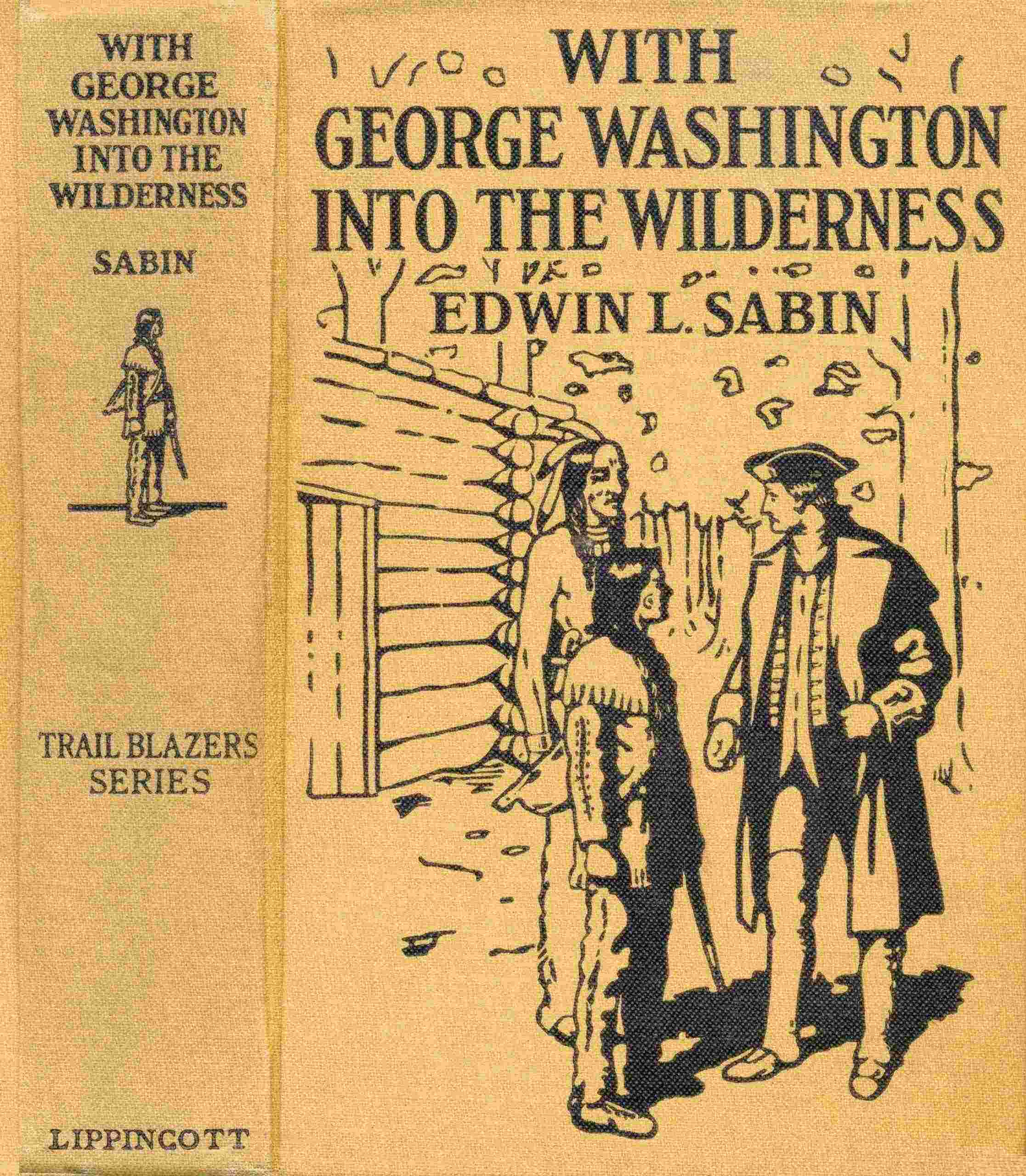 جلد کتاب With George Washington into the Wilderness